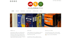 Desktop Screenshot of andysbikeclinic.com